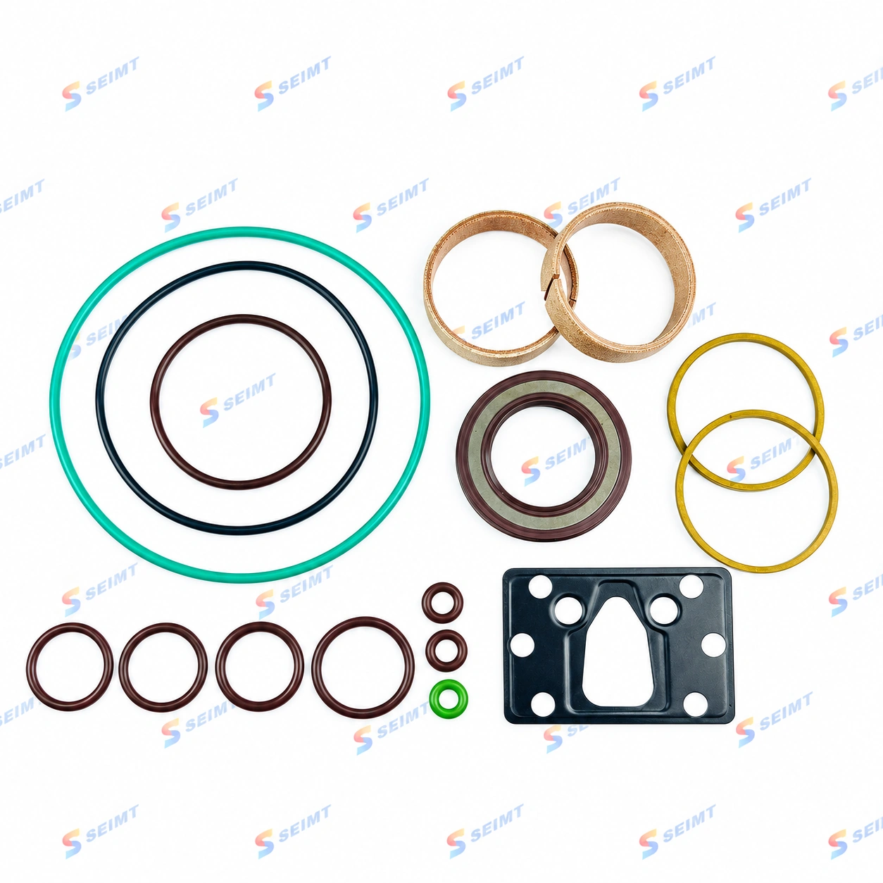 Aftermarket seal kit for Rexroth A10VG18 hydraulic pump, catalog reference R902095567