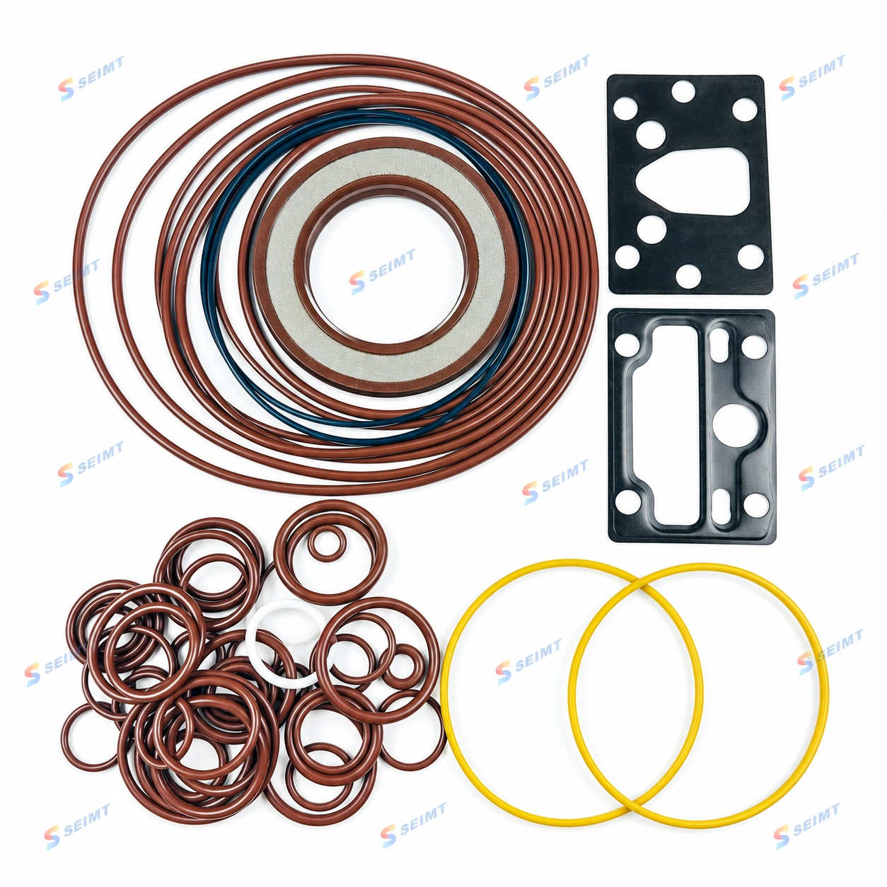 Aftermarket seal kit for Rexroth A10VG63 hydraulic pump, catalog reference R902095620