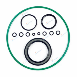 Aftermarket seal kit for Rexroth A7VO107 hydraulic pump, catalog reference R987053834