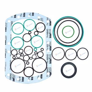 Aftermarket seal kit for Rexroth A8VO107 hydraulic pump, catalog reference R987054728