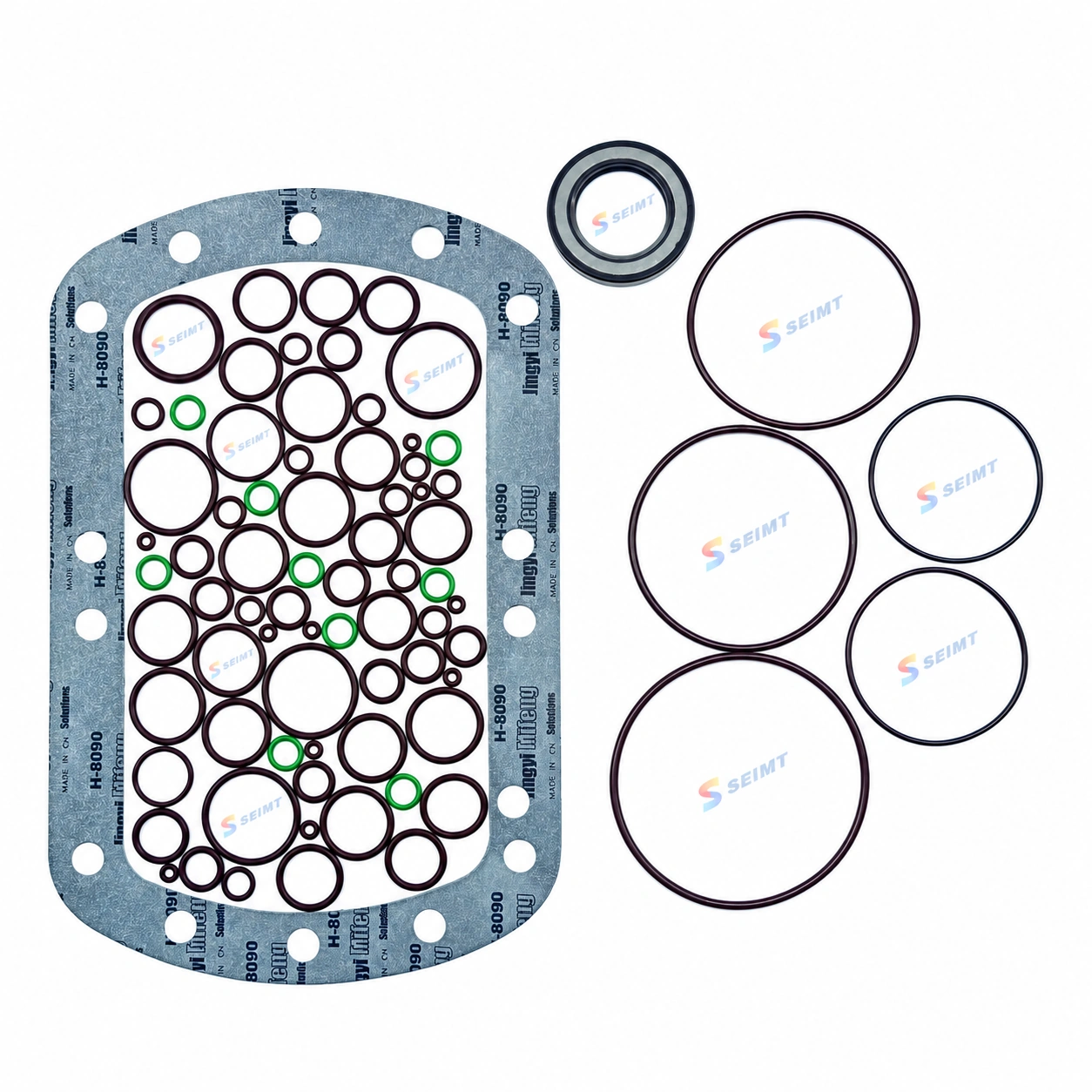 Aftermarket seal kit for Rexroth A8VO55 hydraulic pump, catalog reference R987054872