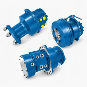 Aftermarket replacement hydraulic motors for Poclain MS02 / MSE02